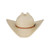 BURNET 15X COWBOY WHITE PALM HAT