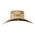 CABALLOS 20X COWBOY WHITE PALM HAT