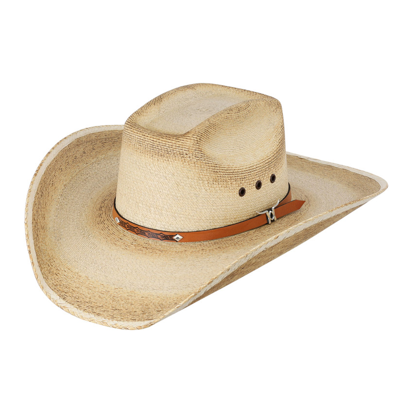 DONLEY 20X COWBOY WHITE PALM HAT