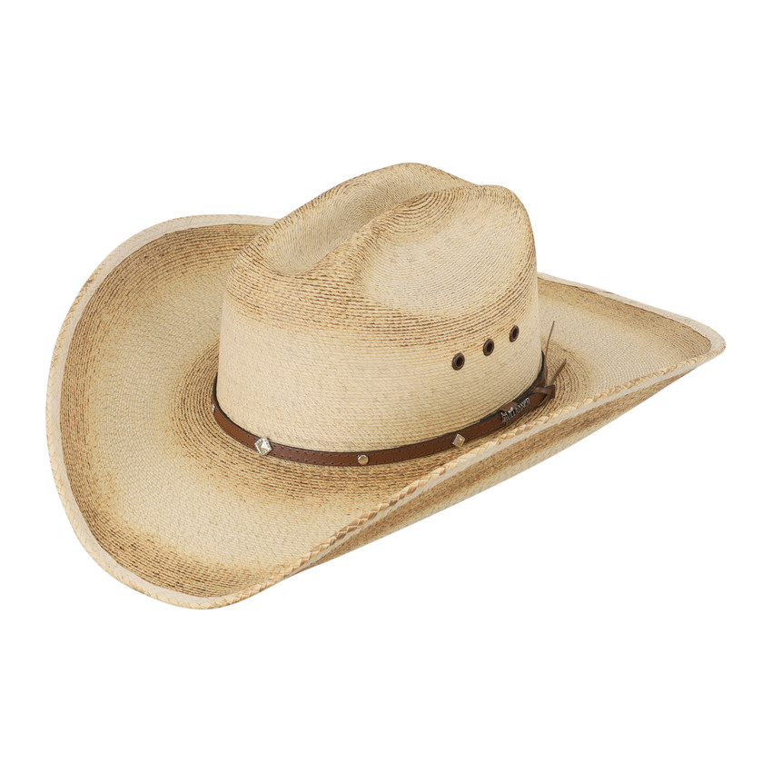 DENTON 20X COWBOY WHITE PALM HAT