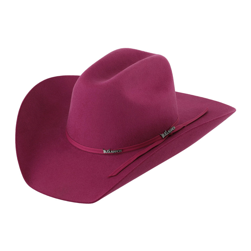 MAVERICK JR GRAPE COWBOY WOOL HAT