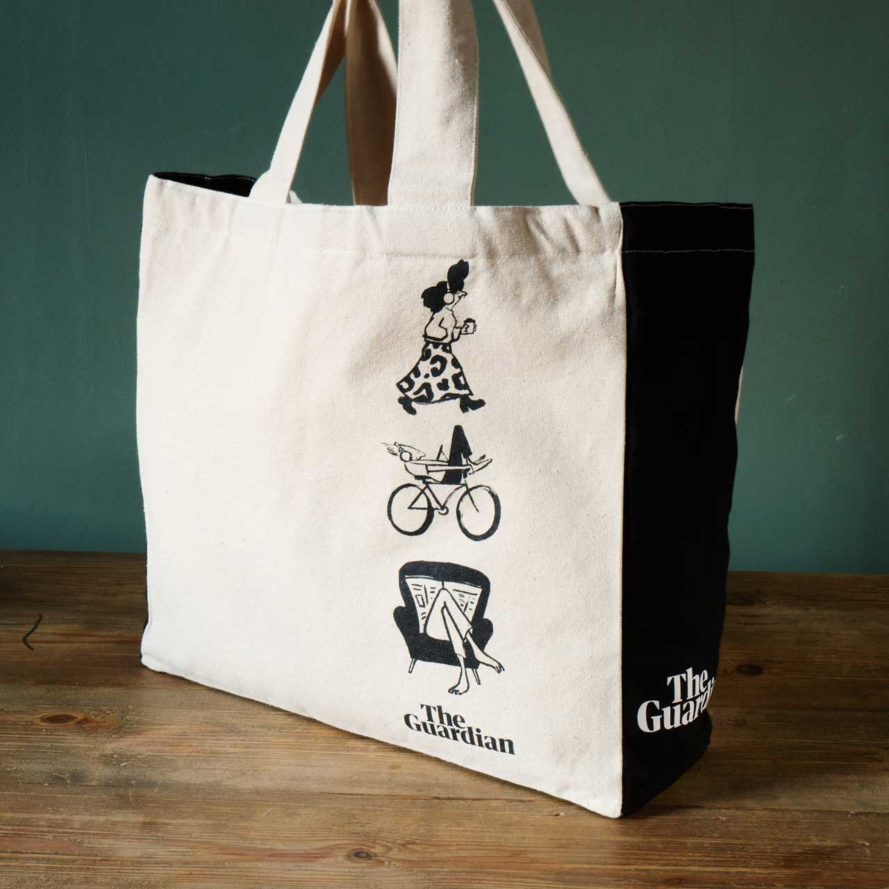 Guardian premium tote bag with pocket The Guardian Bookshop