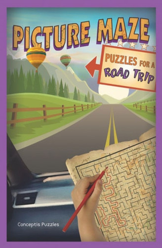 Picture Maze Puzzles for a Road Trip 9781454931607 Paperback Picture Maze Puzzles for a Road Trip 9781454931607 Paperback