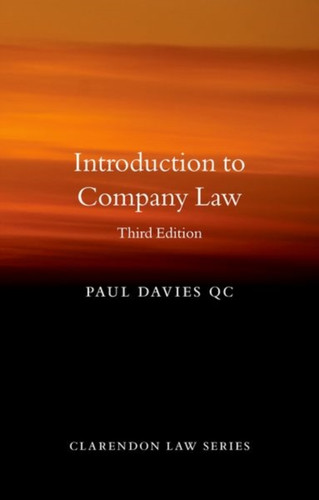 Introduction to Company Law 9780198854920 Paperback Introduction to Company Law 9780198854920 Paperback