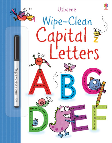 Wipe-Clean Capital Letters 9781409582632 Paperback