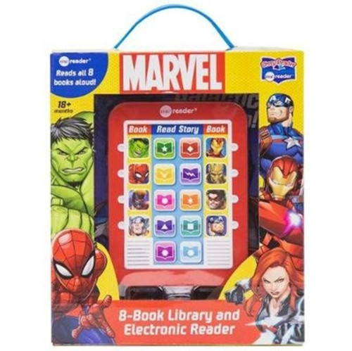 Marvel: Me Reader 8-Book Library and Electronic Reader Sound Book Set 9781503748057 Multiple-component retail product Marvel: Me Reader 8-Book Library and Electronic Reader Sound Book Set 9781503748057 Multiple-component retail product