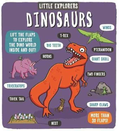 Little Explorers: Dinosaurs 9781783708154 Board book