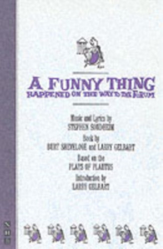 A Funny Thing Happened on the Way to the Forum 9781854591456 Paperback