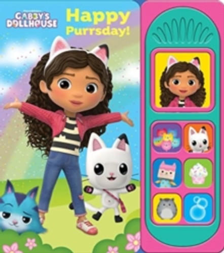 Dreamworks Gabbys Dollhouse Happy Purrsday Sound Book 9781503767317 Hardback Dreamworks Gabbys Dollhouse Happy Purrsday Sound Book 9781503767317 Hardback