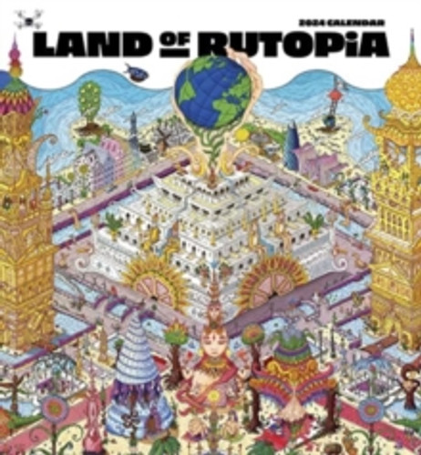 Land of Rutopia 2024 Wall Calendar 9781087506654 Paperback Land of Rutopia 2024 Wall Calendar 9781087506654 Paperback