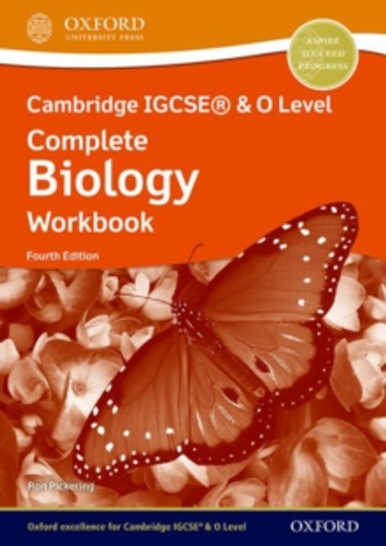 Cambridge IGCSE® & O Level Complete Biology: Workbook Fourth Edition 9781382005838 Paperback Cambridge IGCSE® & O Level Complete Biology: Workbook Fourth Edition 9781382005838 Paperback