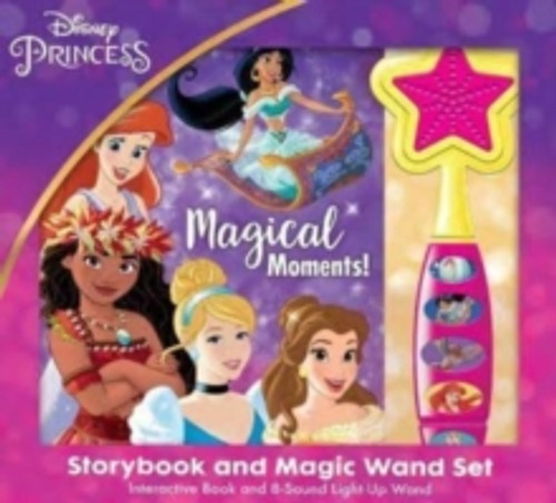 Disney Princess: Magical Moments! Storybook and Magic Wand Sound Book Set 9781503769885 Multiple-component retail product