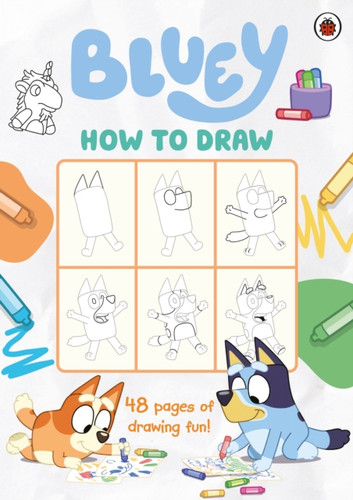 Bluey: How to Draw 9780241675359 Paperback