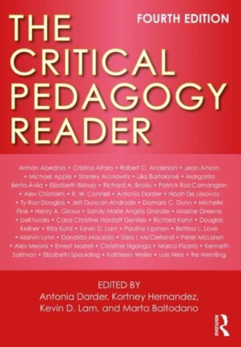 The Critical Pedagogy Reader 9781032260136 Paperback