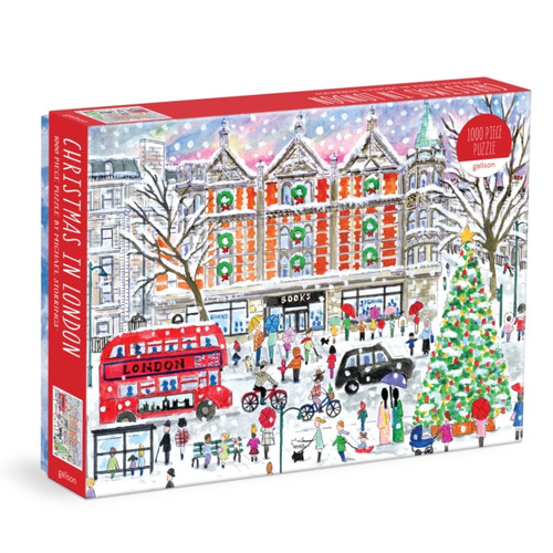 Michael Storrings Christmas in London 1000 Piece Puzzle 9780735378353 Jigsaw