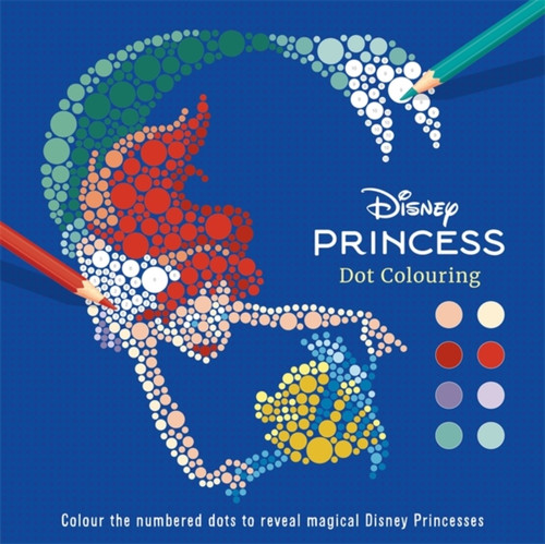 Disney Princess: Dot Colouring 9781835443101 Paperback