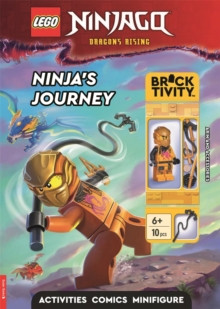LEGO® NINJAGO®: Ninja's Journey Activity Book (with Arin minifigure and accessories) 9781837250790 Paperback