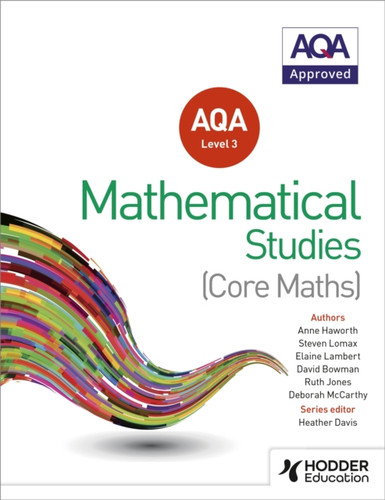 AQA Level 3 Certificate in Mathematical Studies 9781471863752 Paperback