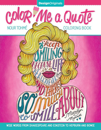 Color Me a Quote Coloring Book 9781497202030 Paperback Color Me a Quote Coloring Book 9781497202030 Paperback