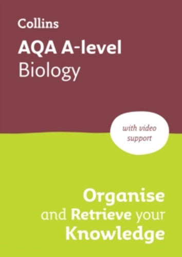 AQA A-level Biology Organise and Retrieve Your Knowledge 9780008760366 Paperback AQA A-level Biology Organise and Retrieve Your Knowledge 9780008760366 Paperback