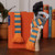 Book Scarf Bookmark - Teal & Orange 5035393329105 Bookmark