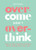 Overcome Don't Overthink 9781837993512 Paperback
