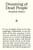 Dreaming of Dead People 9781916751316 Paperback