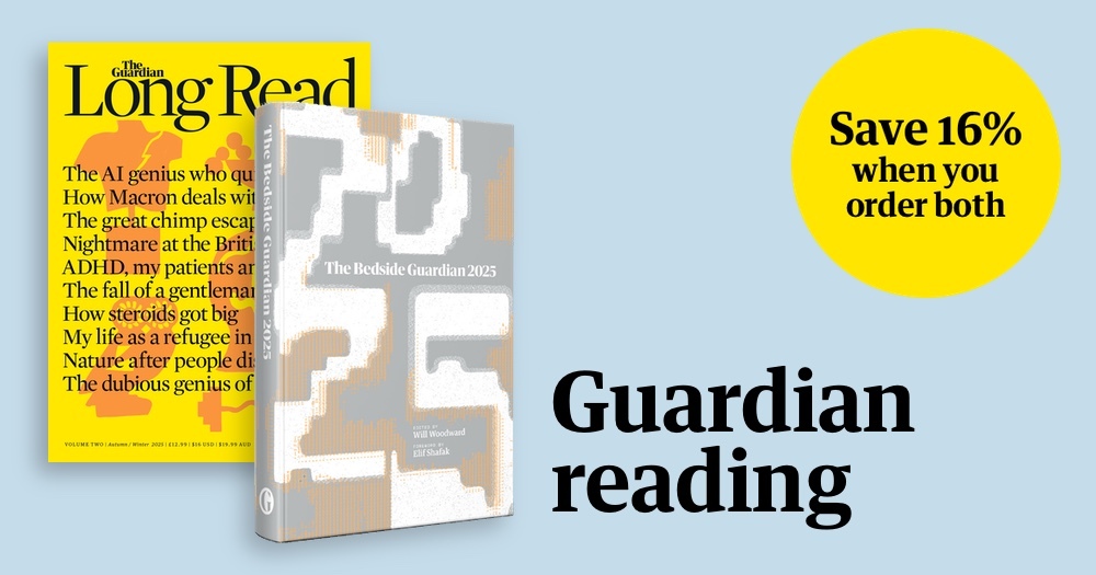 A bundle of The Guardian Long Read magazine and The Bedside Guardian on offer