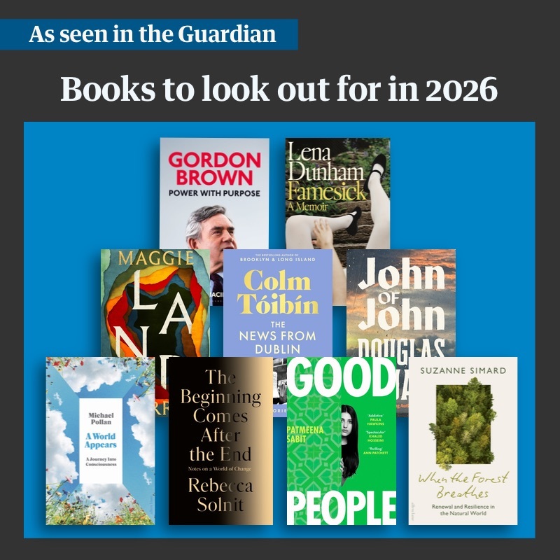 As featured in the Guardian - Books to look out for in 2026