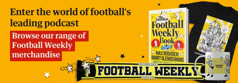 Football Weekly merchandise banner