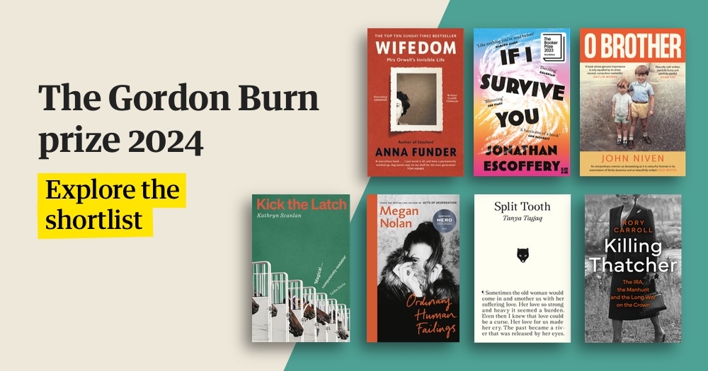 The Gordon Burn prize 2024