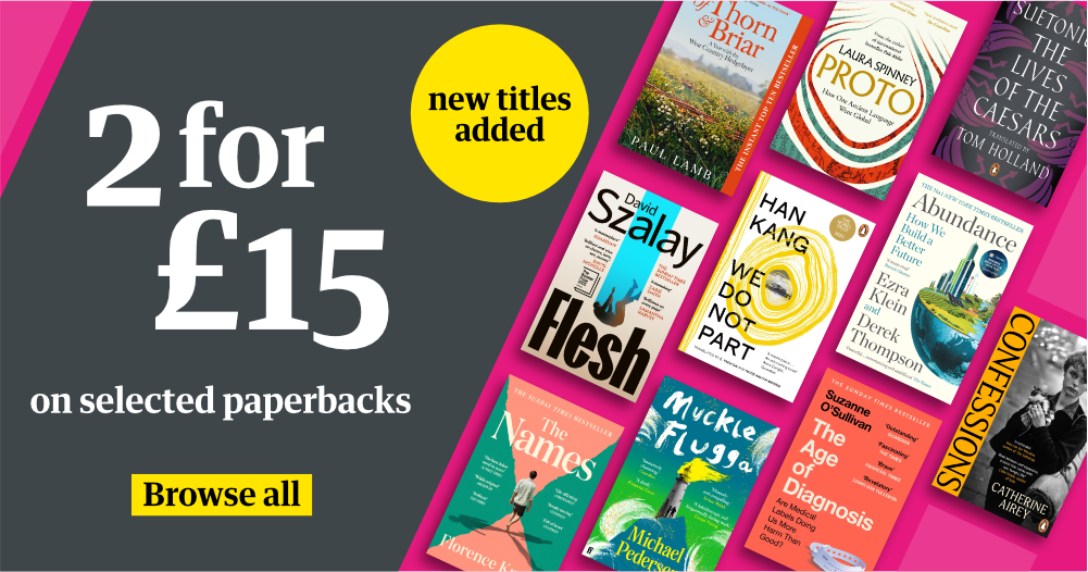 Enjoy 2 for £15 on selected paperbacks, with new titles added