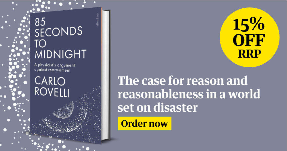 85 seconds to midnight by Carlo Rovelli - 15% off RRP