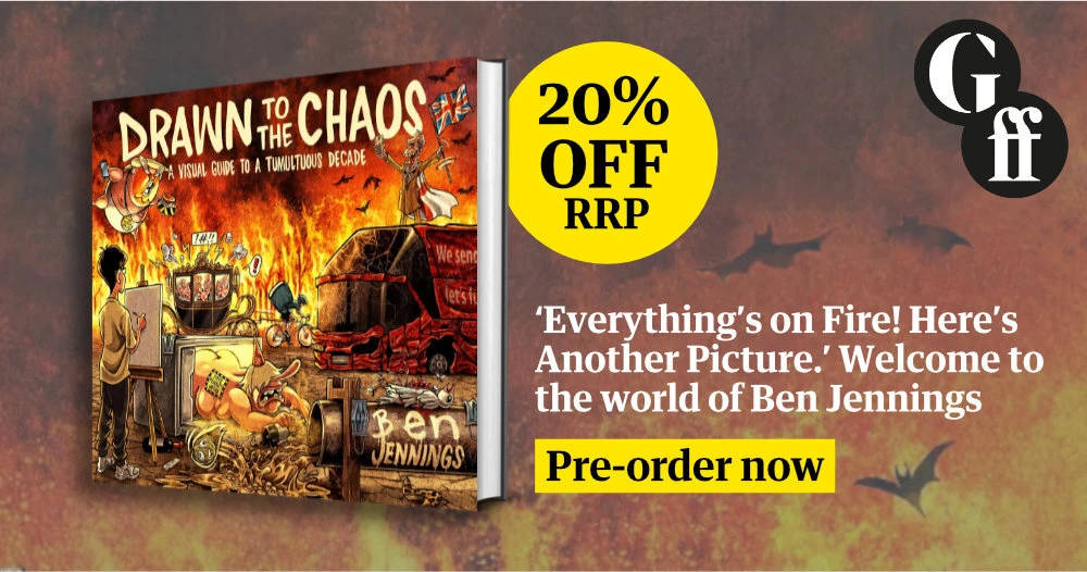 Drawn to the Chaos by Ben Jennings - 20% off