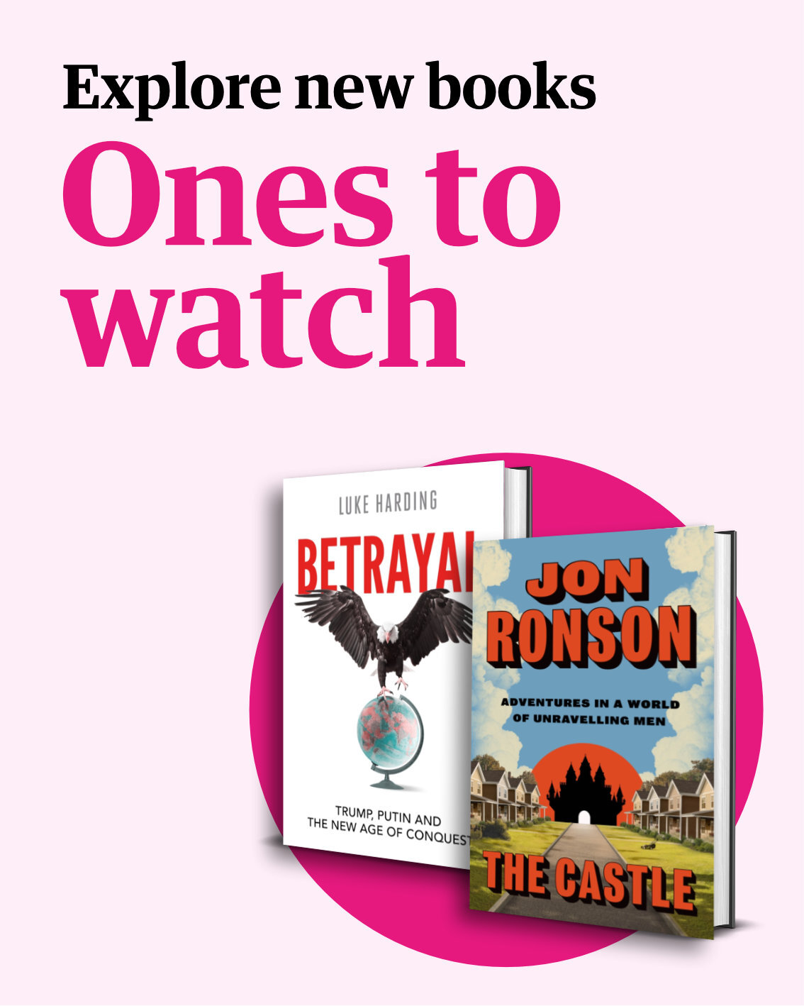 Ones to watch - explore new books