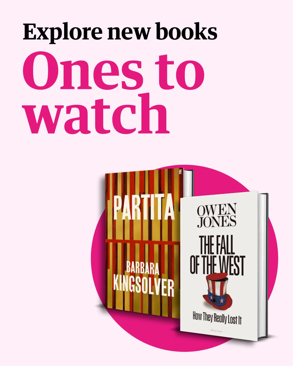 Ones to watch - explore new books