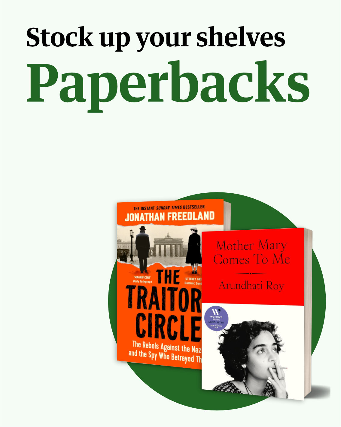 Paperbacks - stock up your shelves
