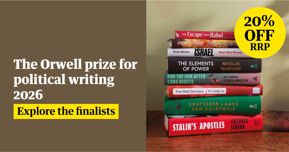  Orwell Prize for Political Writing 2026
