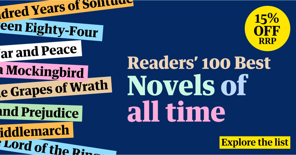 Readers' 100 best novels of all time