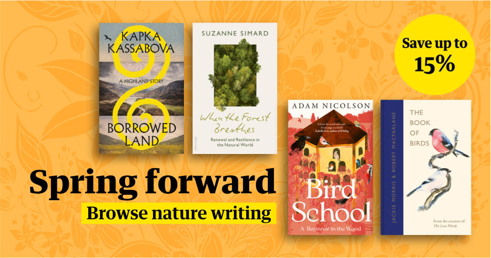 Save up to 15% on nature writing