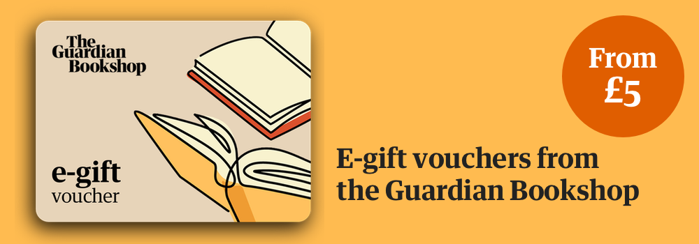 E-gift vouchers from the Guardian Bookshop