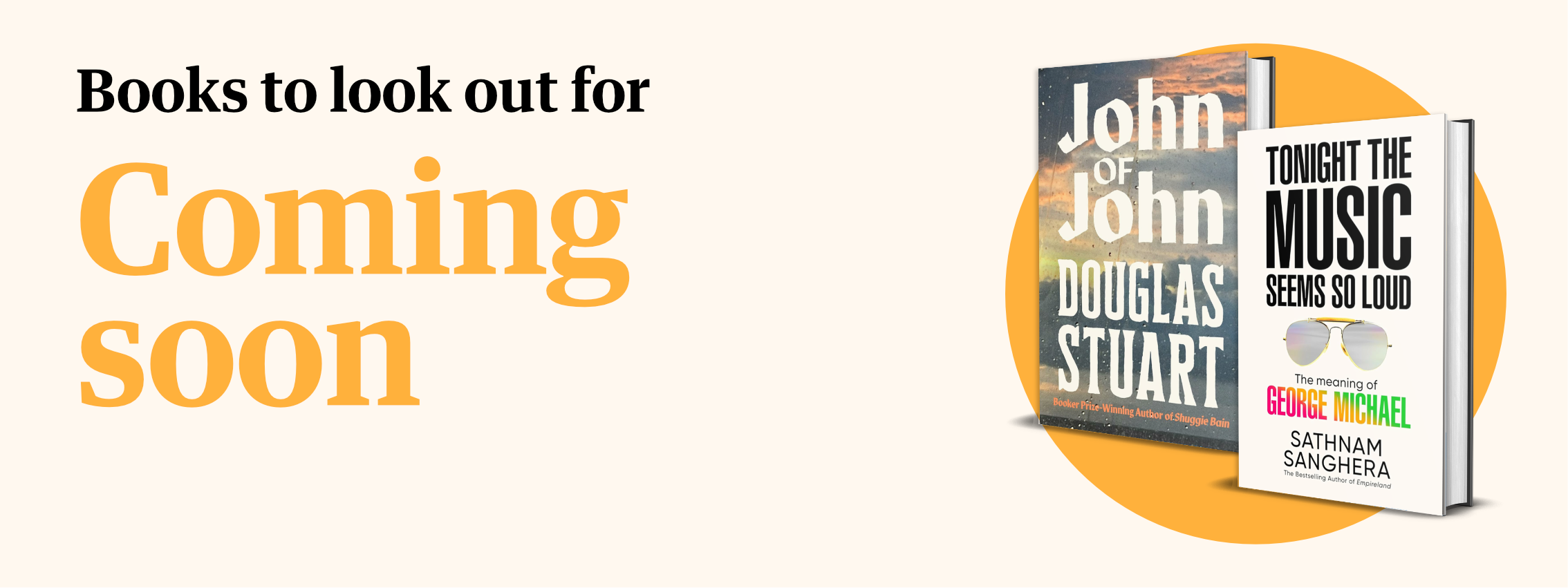 Books to look out for