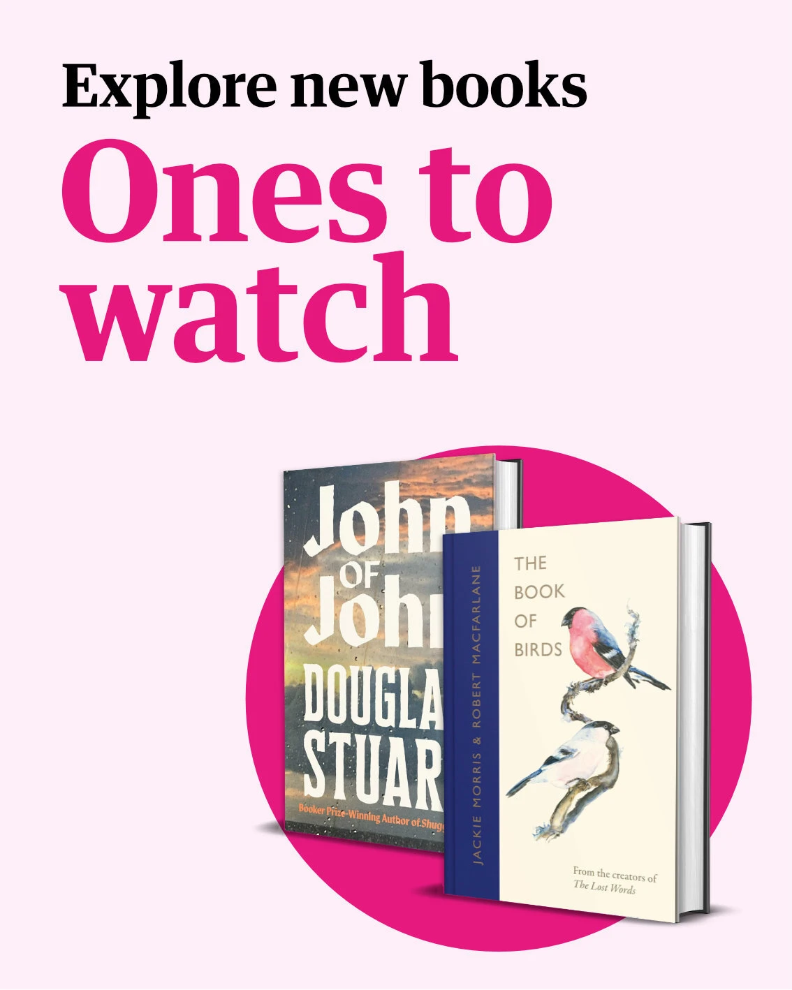 Ones to watch - explore new books