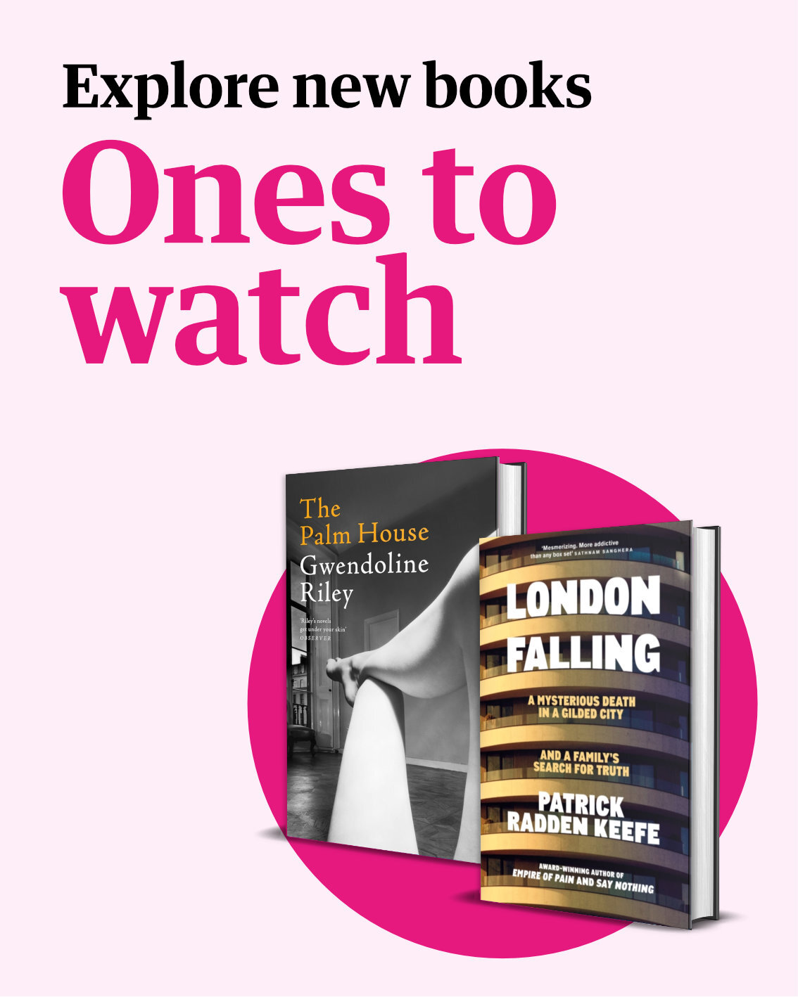 Ones to watch - explore new books