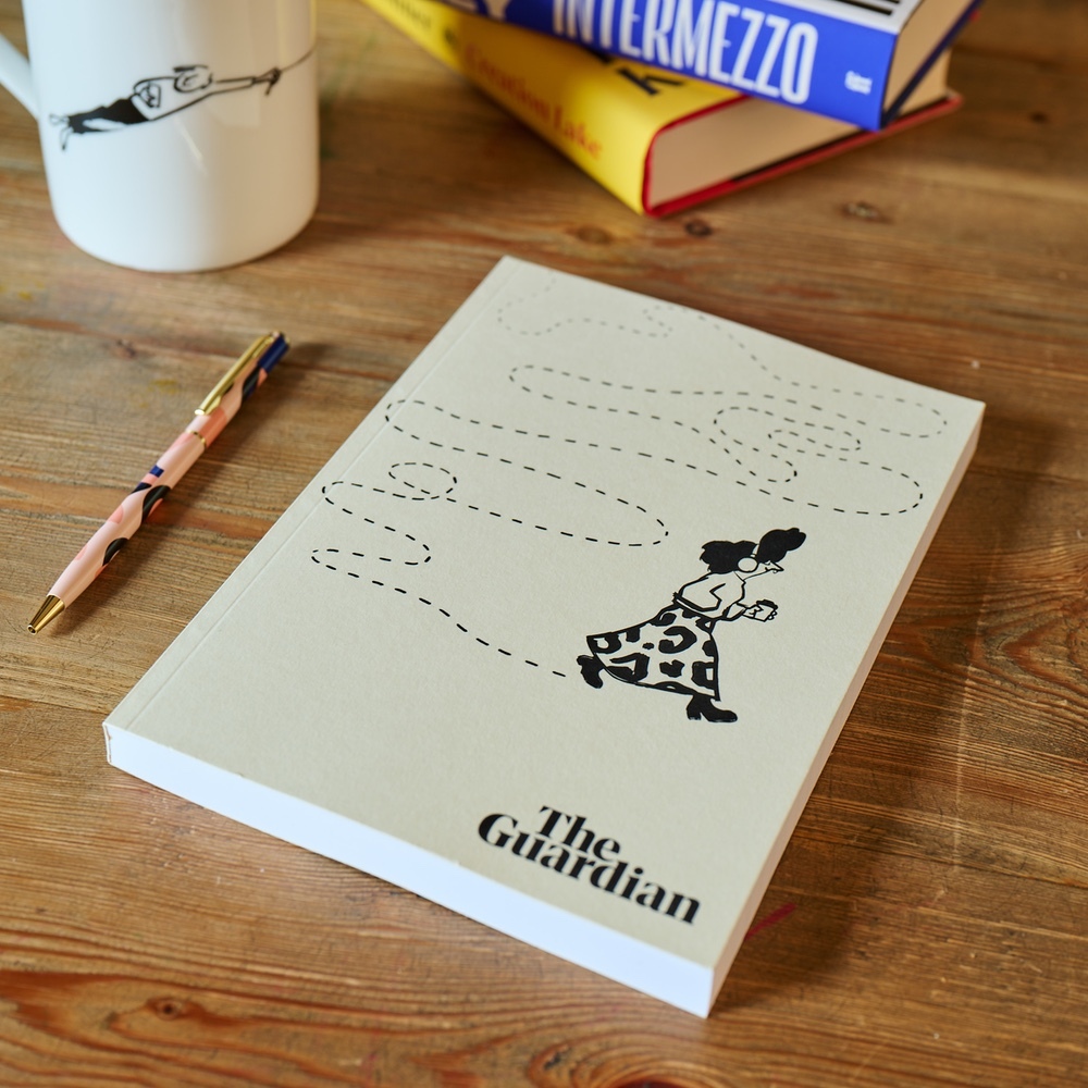 Guardian reader lined notebook