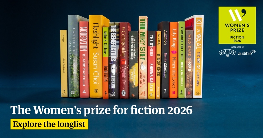 Women's prize for fiction 2026 longlist