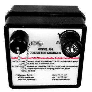 Radiation Safety Dosimeter Chargers Arrow 909B Battery Powered