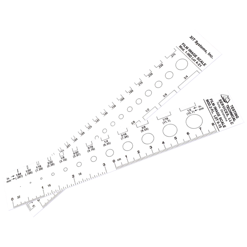 Film Viewers / Densitometers - Film Viewing Aids - NDT Film Image Scale ...