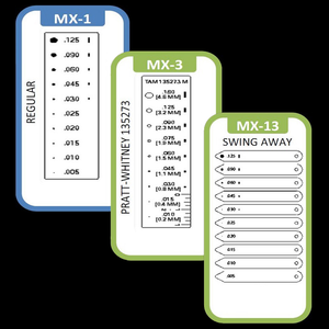 MX Industrial Flaw Sizing Comparators