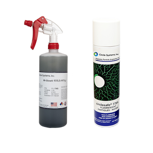 Fluorescent Particles in Aerosols and RTU Sprayers